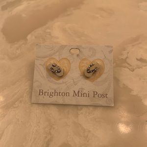Brighton flip flop silver earrings